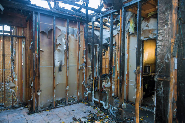 Professional Emergency Fire Cleanup technician working in Rush City, MN